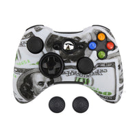 HKM-152659 Anti-Drop Silicone Protective Cover with Button Cap for Video Game Controllers
