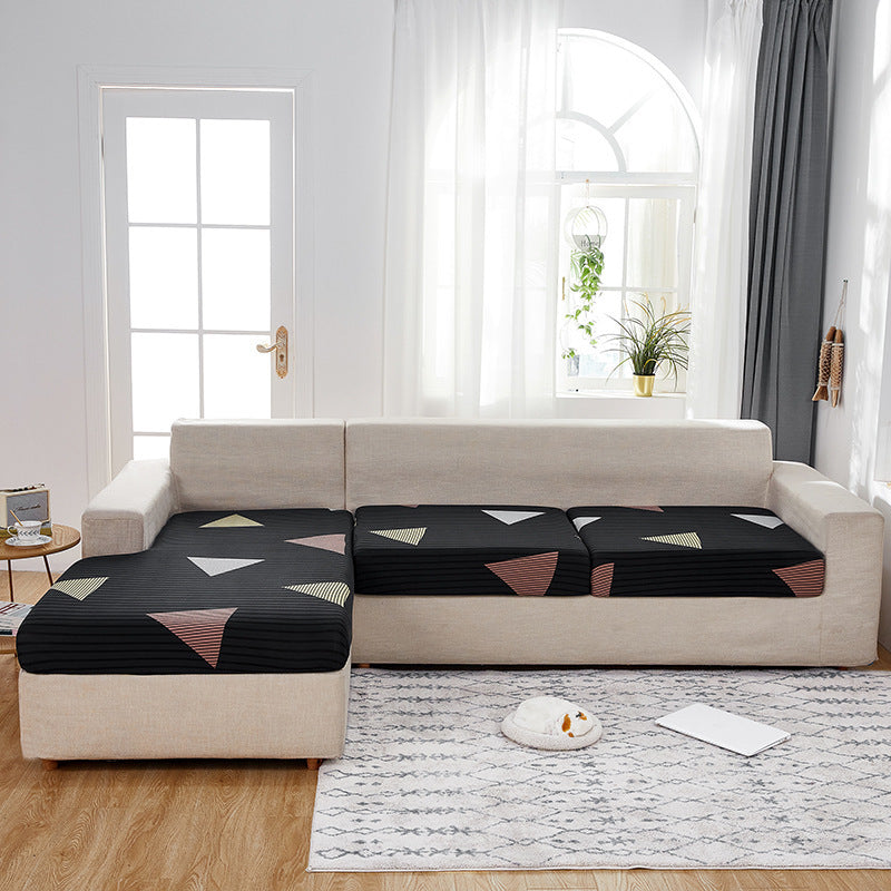 HKM-152659 Stretch Polyester Sofa Seat Covers - Available in Various Sizes for One to Four Seats