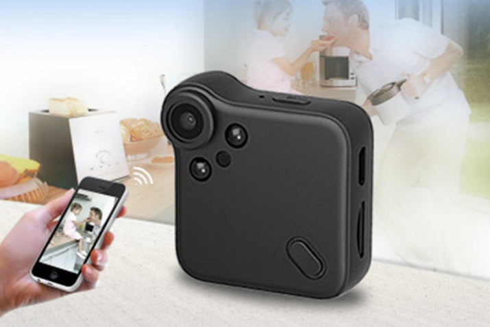 HKM-152787 Portable 1080P HD Sports Camera with Night Vision and WIFI Remote, Includes 8GB-64GB TF Card Options