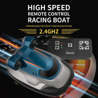 HKM-152851 Mini RC Ship Remote Control Boat for Kids - Waterproof Electric Bath Toy for Pool Fun