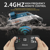HKM-152851 Mini RC Ship Remote Control Boat for Kids - Waterproof Electric Bath Toy for Pool Fun