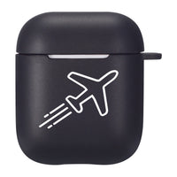 HKM-153171 TPU Flip Style Case for AirPods 2nd Generation - Silicone Material with Printed Design
