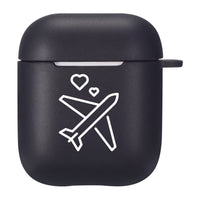 HKM-153171 TPU Flip Style Case for AirPods 2nd Generation - Silicone Material with Printed Design