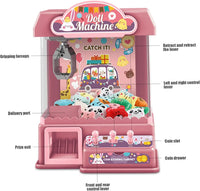 HKM-153235 Mini Claw Doll Machine Educational Toy for Kids, Interactive Fun for Ages 5 and Up