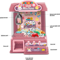HKM-153235 Mini Claw Doll Machine Educational Toy for Kids, Interactive Fun for Ages 5 and Up