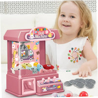 HKM-153235 Mini Claw Doll Machine Educational Toy for Kids, Interactive Fun for Ages 5 and Up