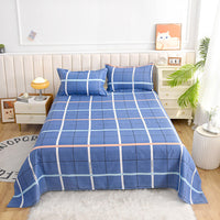 HKM-153235 Skin-Friendly Brushed Bed Sheet in Various Sizes for Single Beds