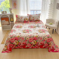 HKM-153235 Skin-Friendly Brushed Bed Sheet in Various Sizes for Single Beds