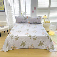 HKM-153235 Skin-Friendly Brushed Bed Sheet in Various Sizes for Single Beds