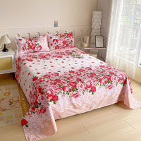 HKM-153235 Skin-Friendly Brushed Bed Sheet in Various Sizes for Single Beds