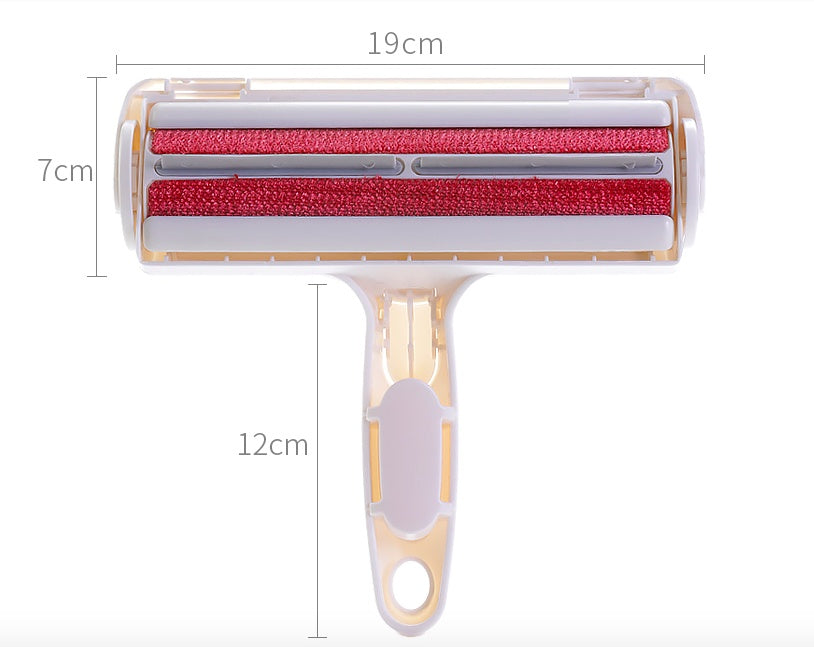 HKM-153363 Pet Hair Processor - Automatic Two-Way Brushing & Hair Removal for Carpets, Sofas, and Pet Beds