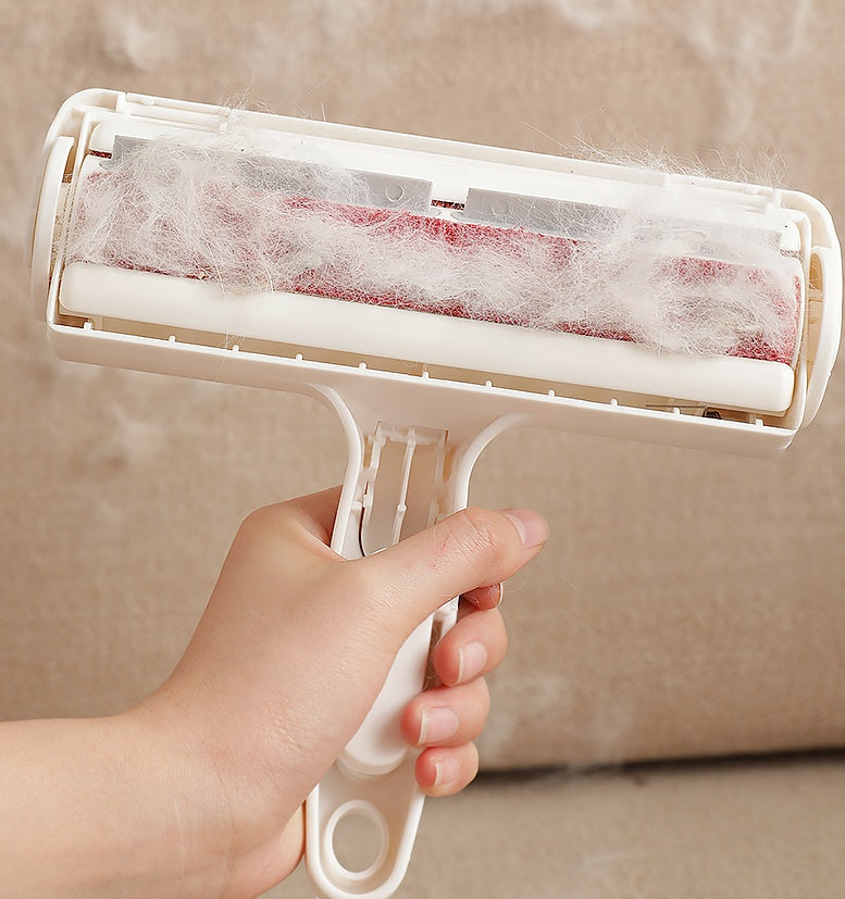 HKM-153363 Pet Hair Processor - Automatic Two-Way Brushing & Hair Removal for Carpets, Sofas, and Pet Beds