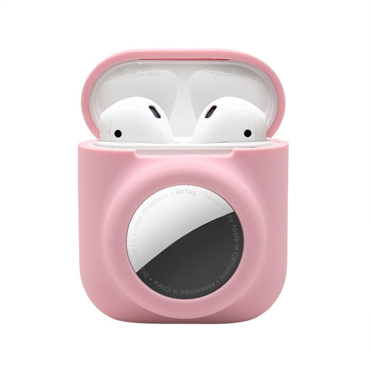 HKM-153491 Protective Silicone Sleeve for First and Second Generation AirTag - Flip Design in Multiple Colors