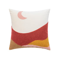 HKM-153555 Cute Cartoon Panda Embroidery Cushion Cover – 45x45cm Decorative Pillow with Colorful Design