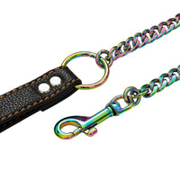 HKM-153555 Stainless Steel Traction Rope with PU Material, 125cm Length, 11.5mm Width