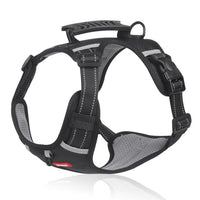 HKM-153619 Reflective No Pull Dog Harness – Breathable Oxford Cloth Vest for Outdoor Training and Walking