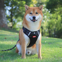 HKM-153619 Reflective No Pull Dog Harness – Breathable Oxford Cloth Vest for Outdoor Training and Walking