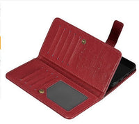 HKM-153683 Stylish Leather Phone Handset Jacket Purse with Anti-Drop Design