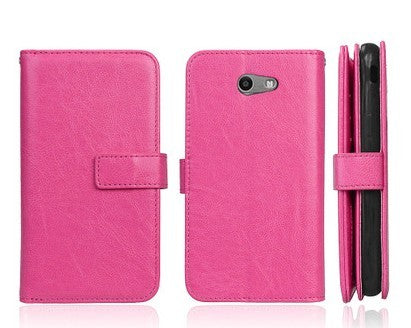 HKM-153683 Stylish Leather Phone Handset Jacket Purse with Anti-Drop Design