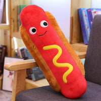 HKM-153811 Cute Cartoon Hamburger Plush Doll - Ideal for Youth Ages 15-35, Filled with Soft PP Cotton