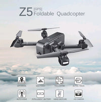 HKM-153939 Folding Quadcopter with GPS, 1080P Camera, and User-Defined Flight Features