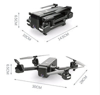 HKM-153939 Folding Quadcopter with GPS, 1080P Camera, and User-Defined Flight Features