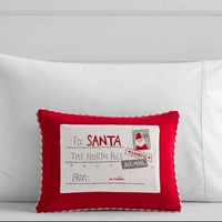 HKM-154387 Christmas Decorative Embroidered Pillows Collection – FALALA, HOHOHO, Snowman, Santa & More