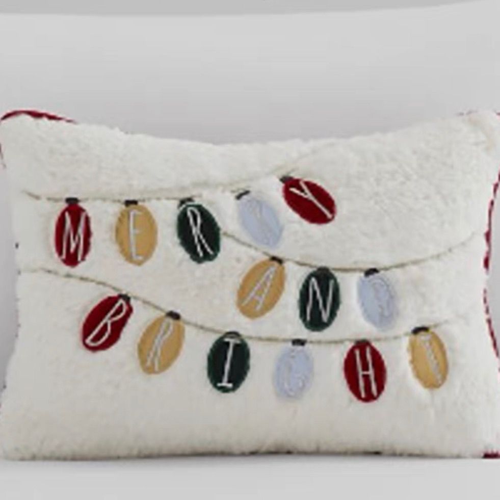 HKM-154387 Christmas Decorative Embroidered Pillows Collection – FALALA, HOHOHO, Snowman, Santa & More
