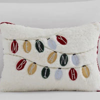 HKM-154387 Christmas Decorative Embroidered Pillows Collection – FALALA, HOHOHO, Snowman, Santa & More