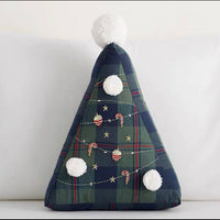 HKM-154387 Christmas Decorative Embroidered Pillows Collection – FALALA, HOHOHO, Snowman, Santa & More