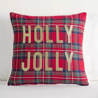 HKM-154387 Christmas Decorative Embroidered Pillows Collection – FALALA, HOHOHO, Snowman, Santa & More