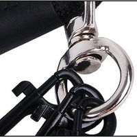 HKM-154387 Wear-Resistant Nylon Dog Leash for Golden Retrievers - Multi-Head Traction System