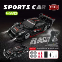 HKM-154579 4WD Electric Remote Control Drift Car 1:20 Scale with Replaceable Tires and 30m Range