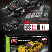 HKM-154579 4WD Electric Remote Control Drift Car 1:20 Scale with Replaceable Tires and 30m Range