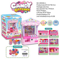 HKM-154835 Electric Mini Claw Machine Toy for Kids - Interactive Doll Game Crane Game, Ages 3+