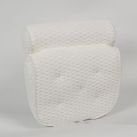 HKM-154963 Upgraded 4D Mesh Bathtub Pillow with 7 Suction Cups for Comfort and Relaxation