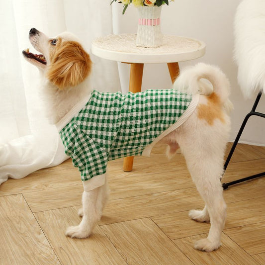 HKM-155155 Windproof High Collar Casual Pet Sweater in Multiple Colors and Sizes