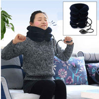 HKM-155283 Cervical Traction Neck Support Pillow - Inflatable U-Shaped Neck Pain Relief Device