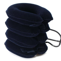 HKM-155283 Cervical Traction Neck Support Pillow - Inflatable U-Shaped Neck Pain Relief Device