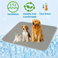 HKM-155283 Ice Silk Cooling Latex Dogcat Cool Pad