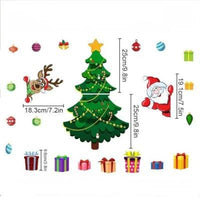HKM-155347 Christmas-Themed Cartoon Refrigerator Magnet Set in Medium Size