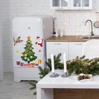 HKM-155347 Christmas-Themed Cartoon Refrigerator Magnet Set in Medium Size