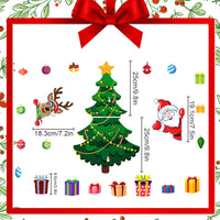 HKM-155347 Christmas-Themed Cartoon Refrigerator Magnet Set in Medium Size