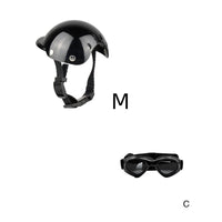 HKM-155347 Pet Helmet New Motorcycle Helmet Dog Cat Accessories Pet Toy Hat Headwear