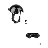 HKM-155347 Pet Helmet New Motorcycle Helmet Dog Cat Accessories Pet Toy Hat Headwear
