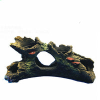 HKM-155411 Aquarium Decoration - Elegant Resin Tree Branches in Diamond and Rhombus Shapes