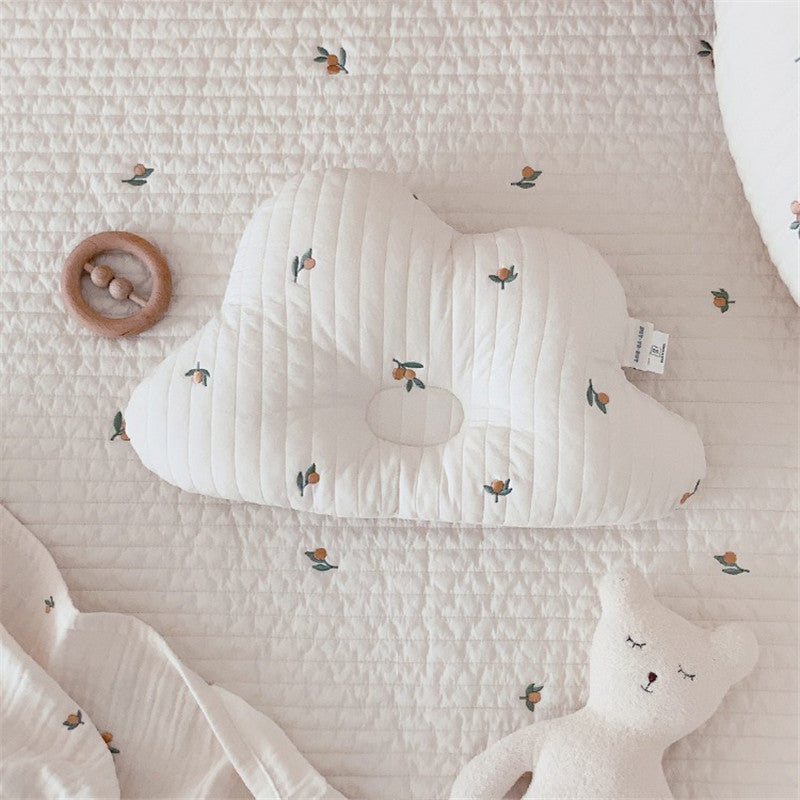 HKM-155539 Baby Shape Memory Foam Pillow - Breathable, Sweat-Absorbing, Comfortable Design for Infants (1-3 Years)