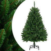 HKM-155539 Foldable Artificial Christmas Tree with Stand, 120 cm, Green PVC