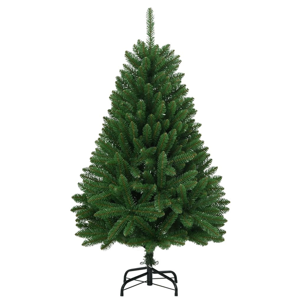 HKM-155539 Foldable Artificial Christmas Tree with Stand, 120 cm, Green PVC
