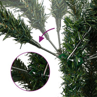 HKM-155539 Foldable Artificial Christmas Tree with Stand, 120 cm, Green PVC